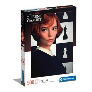 Clementoni Puzzle 500 dílků Queen's Gambit. Queen's Gambit. Netflix 35131