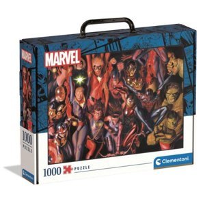 Clementoni Puzzle 1000 dílků v kufru Marvel Avengers