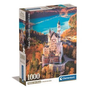 Clementoni Puzzle 1000 dílků Neuschwanstein 39909