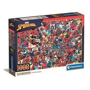 Clementoni Puzzle 1000 dílků Impossible Spiderman