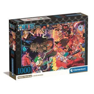 Clementoni Puzzle 1000 dílků Anime Jeden díl