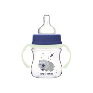 Canpol Babies EasyStart lahvička antikoliková 35/236_blue Sleepy Koala modrý 120ml