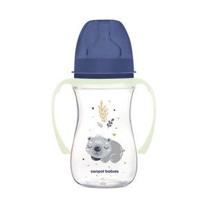 Canpol Babies EasyStart Lahvička Antikoliková 35/237_blu Sleepy Koala modrá 240ml