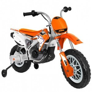 Injusa Dětská elektrická koloběžka Cross KTM SX Orange 12 V
