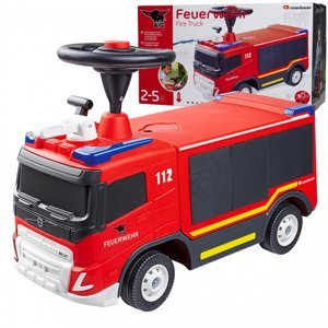 Odrážedlo VOLVO Ride-On hasičské auto s vodním dělem