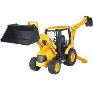 Bruder - Traktor JCB MIDI - čel. nakl. + bagr