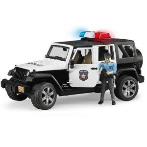 Bruder - Jeep Wrangler Rubicon Policie