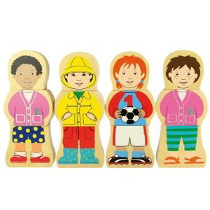 Bigjigs Toys dřevěné puzzle Děti