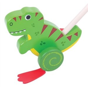 Bigjigs Toys Dřevěný jezdík T-Rex