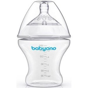Antikoliková kojenecká láhev Baby Ono Natural - 180 ml