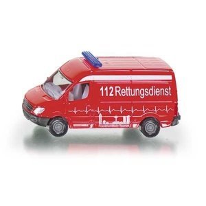 SIKU Kovový auta Super Ambulance 1:50