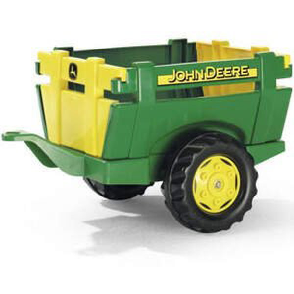 Vlečka za traktor 1osá "Farm Trailer JD"- zelená