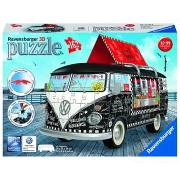 RAVENSBURGER 3D puzzle Autobus Volkswagen T1 Food Truck 162 dílků
