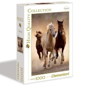 Clementoni Running Horses 1000 dílků
