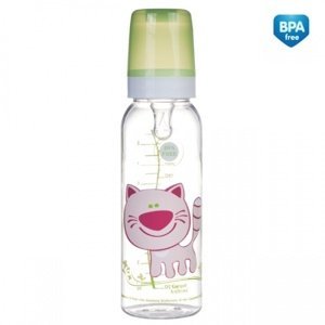 Canpol Babies láhev s potiskem bez BPA medvídek 250ml