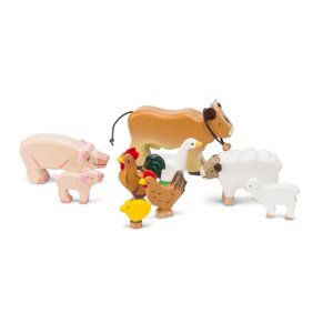Le Toy Van Dřevěný set Zvířátka s farmy