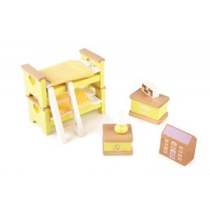 Tidlo dřevěný nábytek - Dětský pokoj žlutý