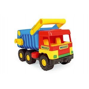 Auto middle Truck sklápěč plast 38cm asst Wader