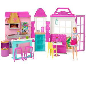Barbie Restaurace s panenkou herní set