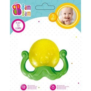 Bam Bam Baby kousátko gelové chobotnice žluto fialová