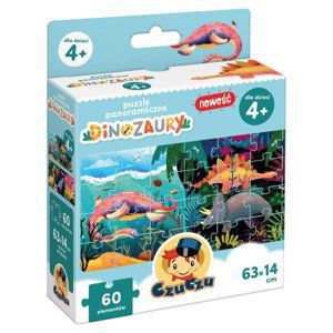 Czu Chu Panoramatické puzzle Dinosauři