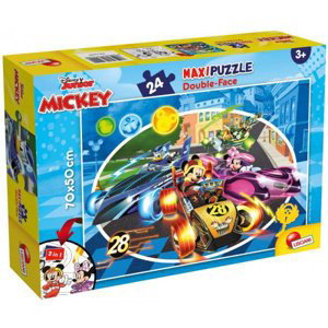 Oboustranné puzzle Maxi 24 dílků Mickey Mouse 74099 LISCIANI