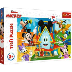 Puzzle 24 Maxi Mickey a přátelé 14351 Trefl