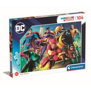 Clementoni Puzzle 104 dílků DC Comics JL 1 25721