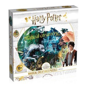 Puzzle 500 dílků Harry Potter Kouzelná stvoření Zakázaný les