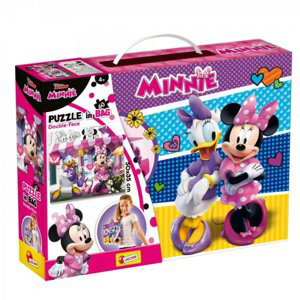 Oboustranné puzzle 60 dílků Minnie Mouse 73900 LISCIANI p12