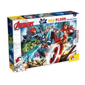 Oboustranné podlahové puzzle Maxi Floor 150 dílků Marvel Avengers 100392 LISCIANI