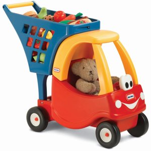 Little Tikes Cozy Coupe + nákupní košík