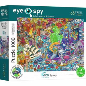 Puzzle 1000 dílků. UFT Eye spy - Time Travel: Sydney, Austrálie