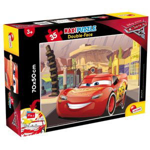 Oboustranné puzzle 35 dílků Maxi Cars 3 Go! Mu! Mu! 60665