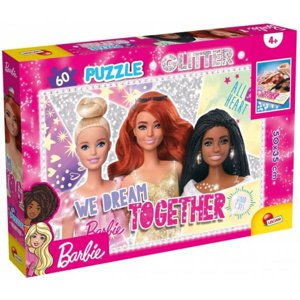 Puzzle 60 dílků Barbie se třpytkami - Selfie! 81165 LISCIANI