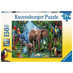 Puzzle 150 dílků XXL Sloni v džungli 129010 RAVENSBURGER p6