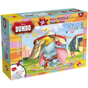 Oboustranné puzzle Maxi 35 dílků Dumbo 74150 LISCIANI