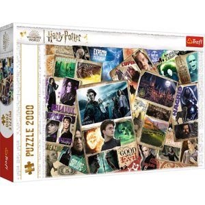 Puzzle 2000 dílků Harry Potter Heroes 27123 Clubs