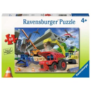 Puzzle 60 dílků Stavební stroje 051823 Ravensburger