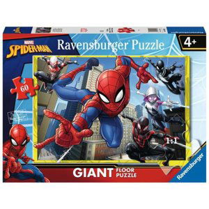 60dílné podlahové puzzle Spider-Man Giant 030958 Ravensburger