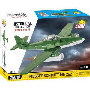 COBI 5881 Historical Collection 2. světová válka stíhací letoun Messerschmitt Me 262 250 ks