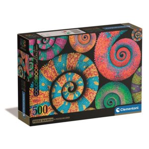 Clementoni Puzzle 500 ks Kompaktní colorboom Curly Tails 35529