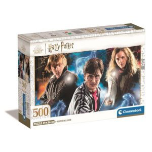 Clementoni Puzzle 500 dílků Kompaktní Harry Potter 35535