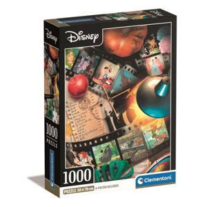 Clementoni Puzzle 1000 dílků Kompaktní Disney Classic Movies