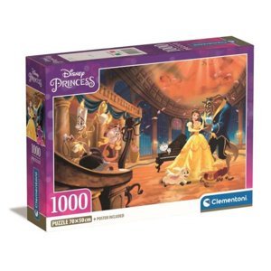 Clementoni Puzzle 1000 dílků Kráska a zvíře Disney