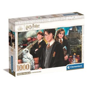 Clementoni Puzzle 1000 dílků Kompaktní Harry Potter 39862