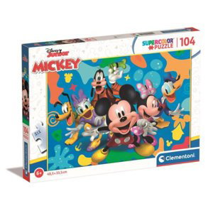 Clementoni Puzzle 104 dílků Super Disney Mickey and Friends 25745