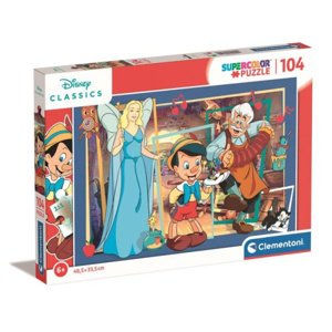 Puzzle Clementoni 104 dílků Super Disney Classis 25749