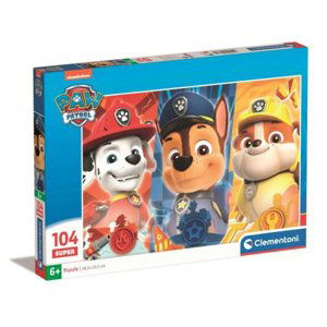 Clementoni Puzzle 104 dílků Super PAW PATROL Tlapková patrola 25780