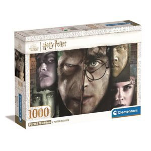 Clementoni Puzzle 1000 dílků Kompaktní Harry Potter 39855